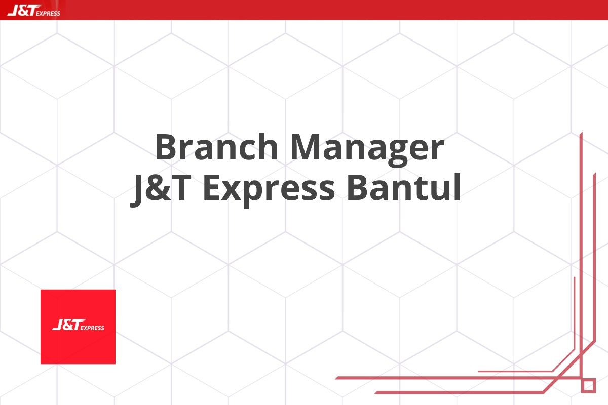 Branch Manager J&T Express Bantul