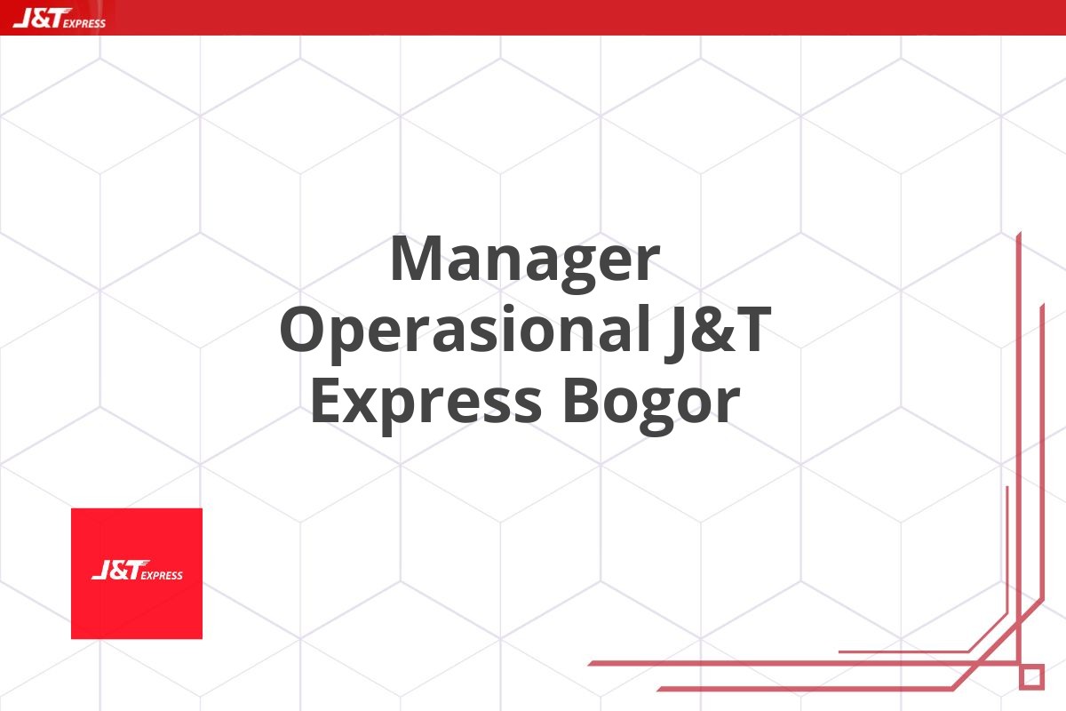 Manager Operasional J&T Express Bogor