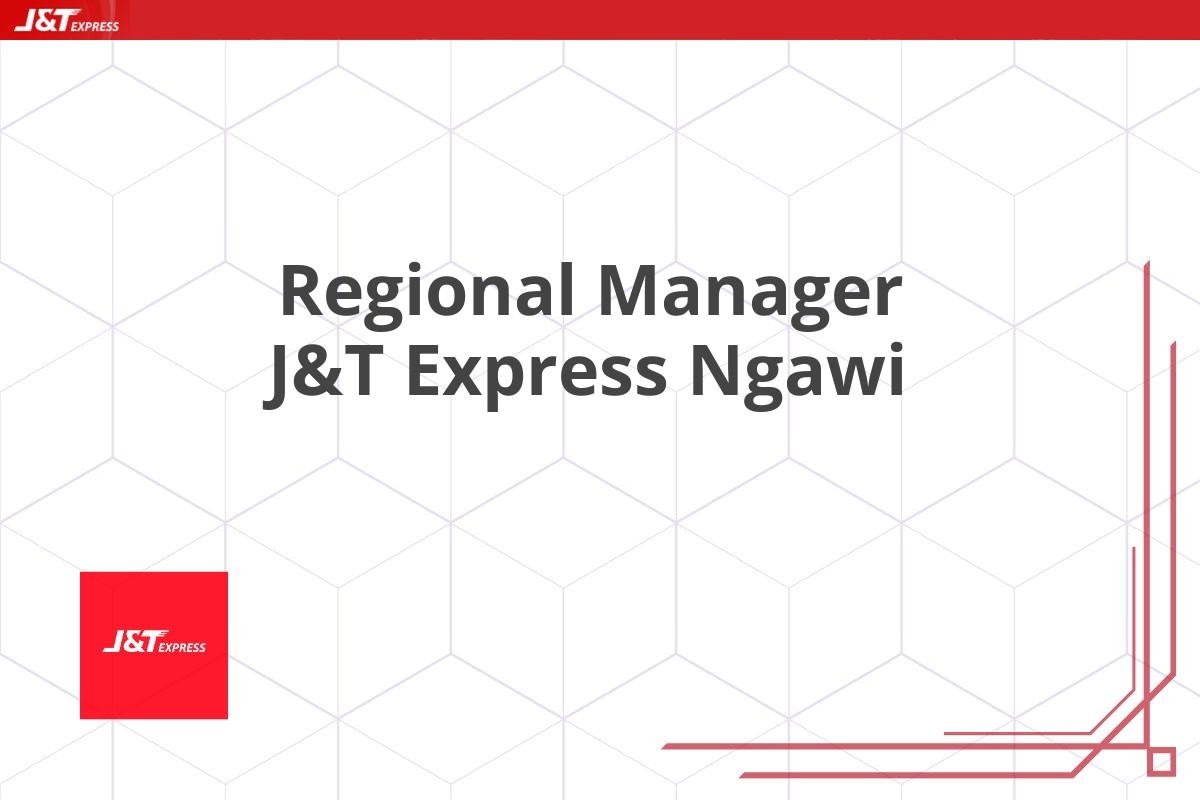 Regional Manager J&T Express Ngawi