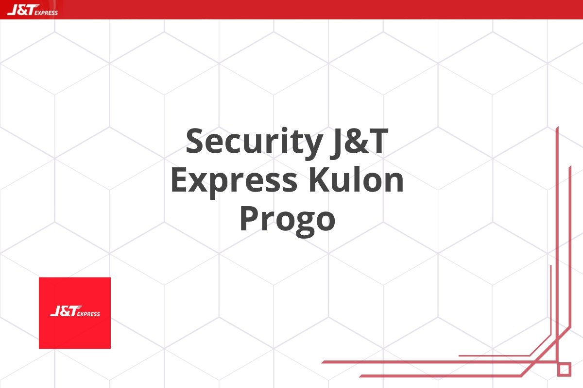 Security J&T Express Kulon Progo
