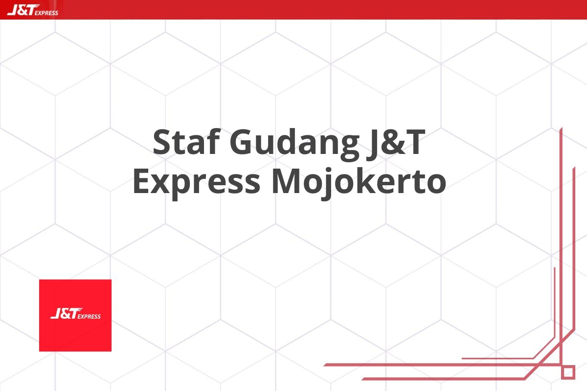 Staf Gudang J&T Express Mojokerto